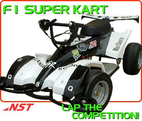 f1 superkart Go Kart Large Image