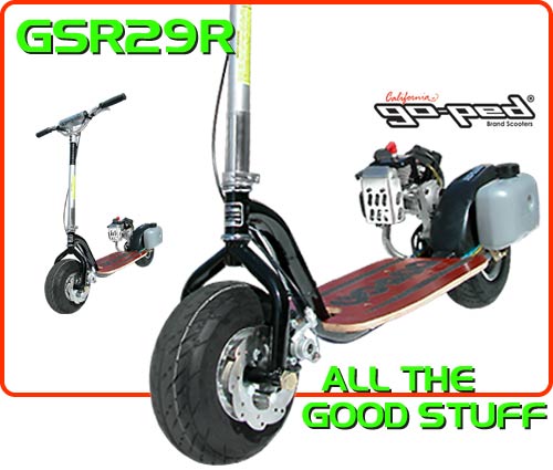 gsr29r Gas Scooter Large Image