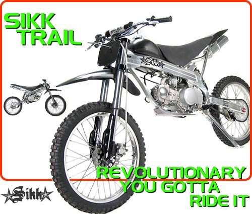 sikk trail Dirt Bike Large Image