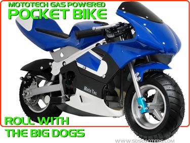 GP33 pocket bike. mototec gas pocket bike mtgp