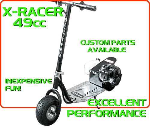 x-racer 49cc Gas Scooter