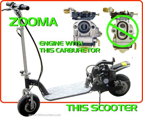 Zooma Parts , Zooma Parts, Zooma Scooter Mods, Zooma Gas Scooter Tuning