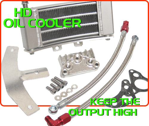 performance heavy duty oil cooler