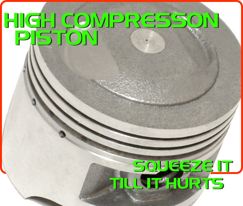 performance high compression piston